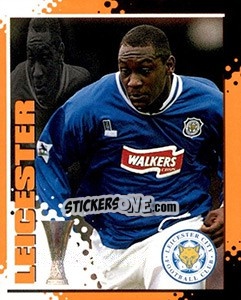 Sticker Emile Heskey - English Premier League 1997-1998. Kick off - Merlin