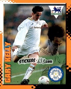 Cromo Gary Kelly - English Premier League 1997-1998. Kick off - Merlin