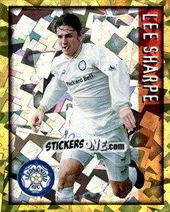 Sticker Lee Sharp - English Premier League 1997-1998. Kick off - Merlin