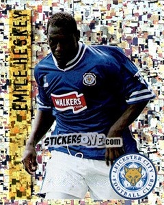 Sticker Emile Heskey - English Premier League 1997-1998. Kick off n. 110 - Merlin