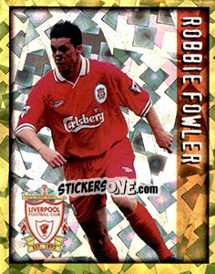 Cromo Robbie Fowler - English Premier League 1997-1998. Kick off n. 118 - Merlin
