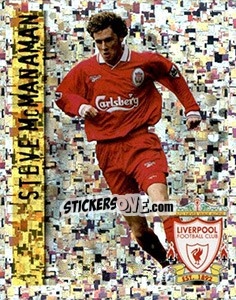 Sticker Steve McManaman - English Premier League 1997-1998. Kick off - Merlin