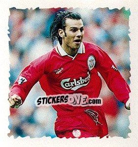 Sticker Patrick Berger - English Premier League 1997-1998. Kick off n. 121 - Merlin