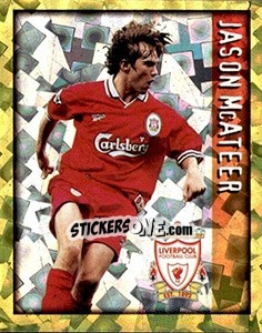 Sticker Jason McAteer - English Premier League 1997-1998. Kick off - Merlin