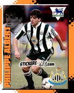 Cromo Philippe Albert - English Premier League 1997-1998. Kick off n. 138 - Merlin