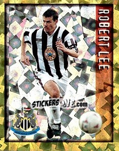 Sticker Robert Lee - English Premier League 1997-1998. Kick off - Merlin