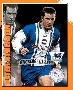 Sticker Peter Atherton - English Premier League 1997-1998. Kick off - Merlin