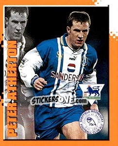 Cromo Peter Atherton - English Premier League 1997-1998. Kick off - Merlin