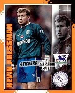 Sticker Kevi Pressman - English Premier League 1997-1998. Kick off n. 146 - Merlin