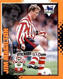 Cromo Jim Magilton - English Premier League 1997-1998. Kick off - Merlin