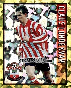 Sticker Claus Lundekvam - English Premier League 1997-1998. Kick off n. 156 - Merlin