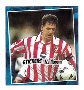 Sticker Le Tissier - English Premier League 1997-1998. Kick off n. W21 - Merlin