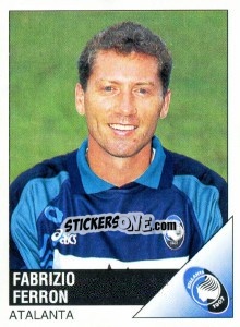 Figurina Fabrizio Ferron - Calciatori 1995-1996 - Panini