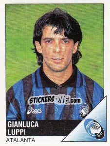 Sticker Gianluca Luppi - Calciatori 1995-1996 n. 5 - Panini