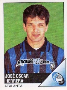 Sticker Josè Oscar Herrera - Calciatori 1995-1996 n. 9 - Panini