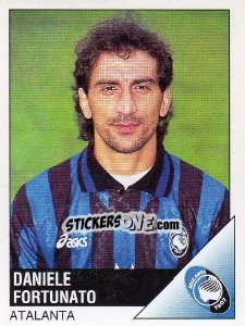 Sticker Daniele Fortunato - Calciatori 1995-1996 - Panini