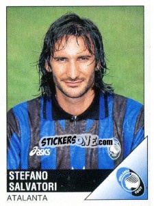 Figurina Stefano Salvadori - Calciatori 1995-1996 - Panini