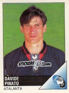 Sticker Davide Pinato - Calciatori 1995-1996 n. 19 - Panini