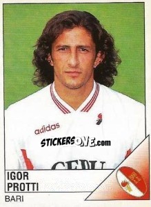 Figurina Igor Protti - Calciatori 1995-1996 - Panini