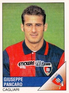Sticker Giuseppe Pancaro - Calciatori 1995-1996 - Panini