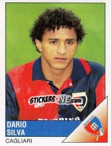 Sticker Dario Silva - Calciatori 1995-1996 - Panini