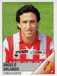 Sticker Angelo Orlando - Calciatori 1995-1996 n. 65 - Panini