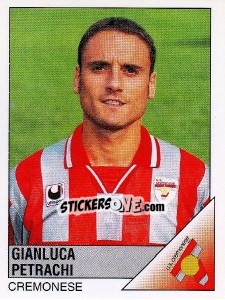 Cromo Gianluca Petracchi - Calciatori 1995-1996 - Panini