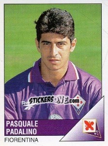 Sticker Pasquale Padalino - Calciatori 1995-1996 n. 82 - Panini