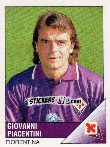 Figurina Giovanni Piacentini - Calciatori 1995-1996 - Panini