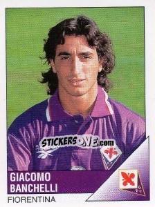 Figurina Giacomo Banchelli - Calciatori 1995-1996 - Panini