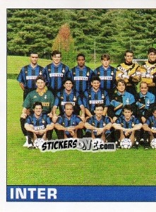 Sticker Team - Calciatori 1995-1996 n. 97 - Panini