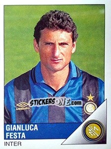 Sticker Gianluca Ferri - Calciatori 1995-1996 n. 101 - Panini