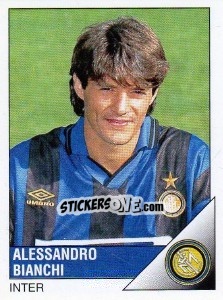 Cromo Alessandro Bianchi - Calciatori 1995-1996 - Panini
