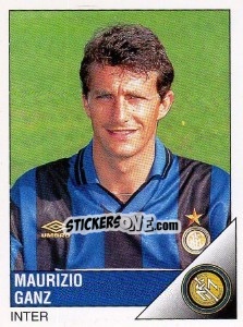 Sticker Maurizio Ganz - Calciatori 1995-1996 n. 112 - Panini
