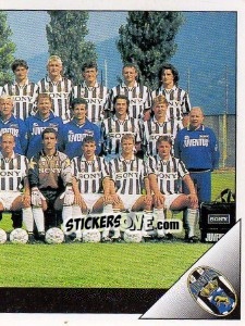 Sticker Team - Calciatori 1995-1996 n. 117 - Panini
