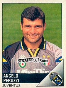 Sticker Angelo Peruzzi - Calciatori 1995-1996 - Panini