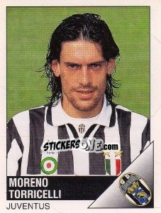 Sticker Moreno Torricelli - Calciatori 1995-1996 - Panini