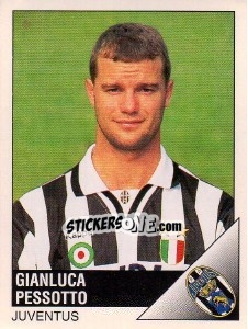 Sticker Gianluca Pessotto - Calciatori 1995-1996 - Panini