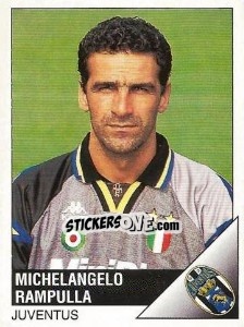 Sticker Michelangelo Rampulla - Calciatori 1995-1996 n. 133 - Panini