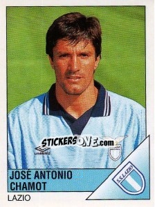 Sticker Josè Antonio Chamot - Calciatori 1995-1996 n. 140 - Panini