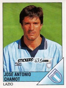 Sticker Josè Antonio Chamot - Calciatori 1995-1996 - Panini