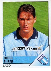 Figurina Diego Fuser - Calciatori 1995-1996 - Panini