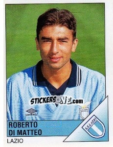 Sticker Roberto Di Matteo - Calciatori 1995-1996 n. 144 - Panini