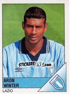 Sticker Aron Winter - Calciatori 1995-1996 n. 145 - Panini