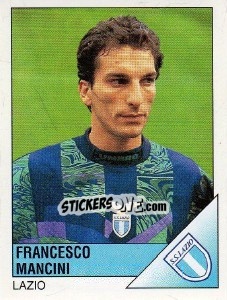 Sticker Francesco Mancini - Calciatori 1995-1996 n. 152 - Panini
