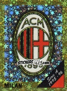 Sticker Emblem - Calciatori 1995-1996 n. 153 - Panini