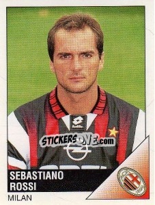 Cromo Sebastiano Rossi - Calciatori 1995-1996 - Panini