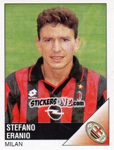 Sticker Stefano Eranio - Calciatori 1995-1996 n. 161 - Panini