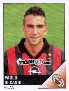 Cromo Paolo Di Canio - Calciatori 1995-1996 - Panini