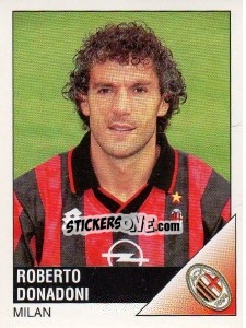 Cromo Roberto Donadoni - Calciatori 1995-1996 - Panini
